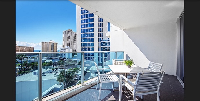 Gold Coast Private Apartments 2 Bedroom Apartment Level 5 At H Residences Building Surfers Paradise