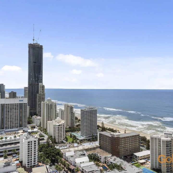 ocean views north over surfers paradise - Level 31