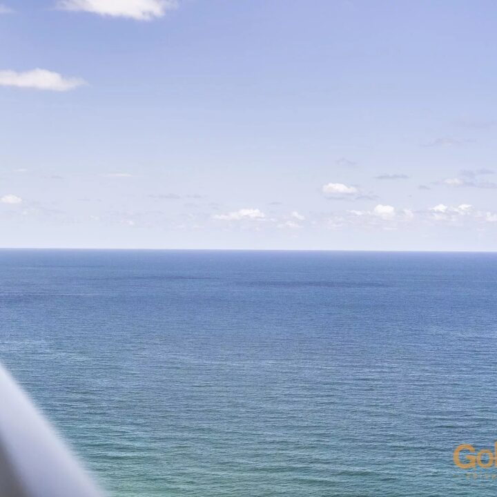 pacific ocean views from two-bedroom apartment