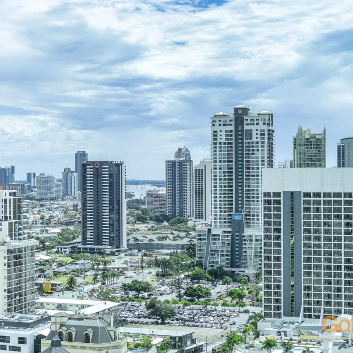 two bedroom holiday apartment views - Level 22