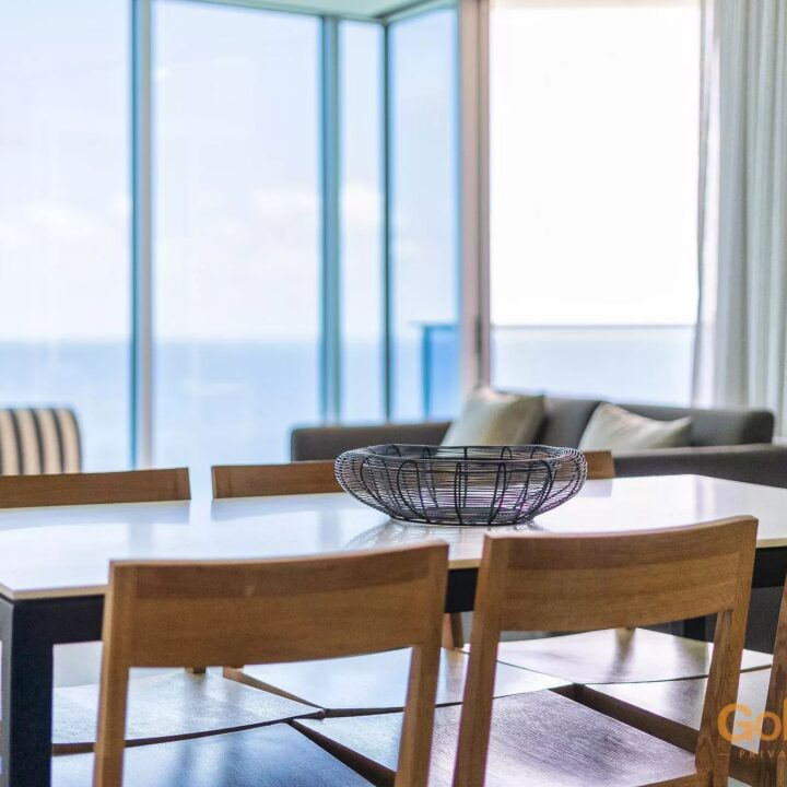 two bedroom sub penthouse dining area