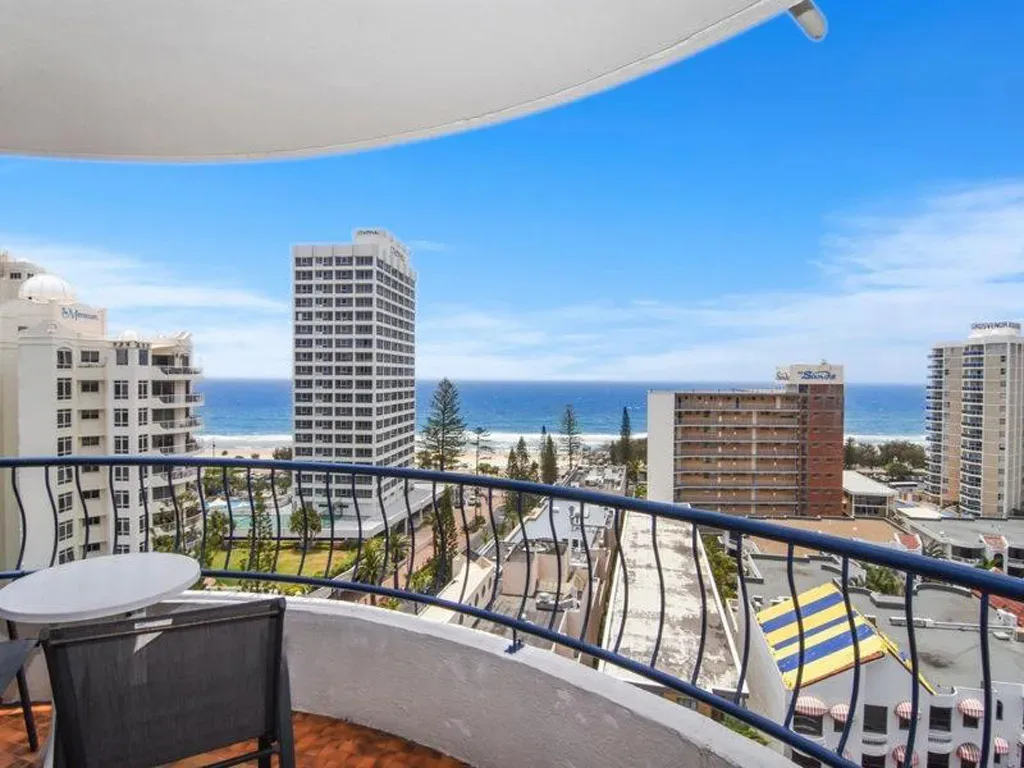 ocean view holiday apartments Surfers Paradise
