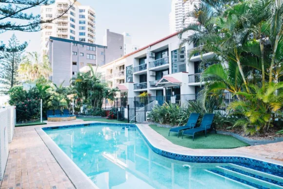Surfers Paradise- meters from the beach!