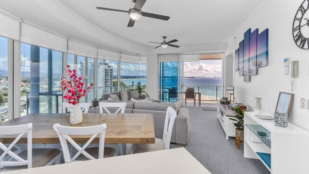 3-bedroom Coolangatta beachfront apartment